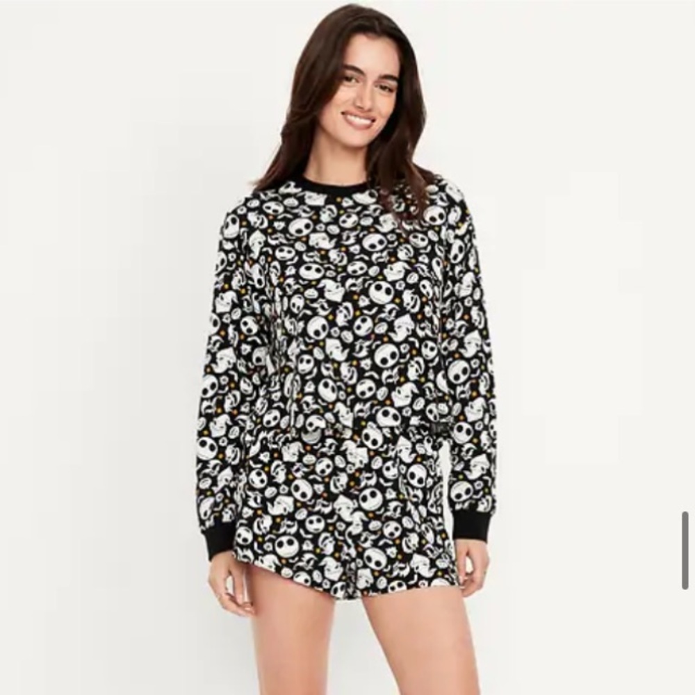Old Navy x Disney Nightmare Before Christmas PJ Shorts